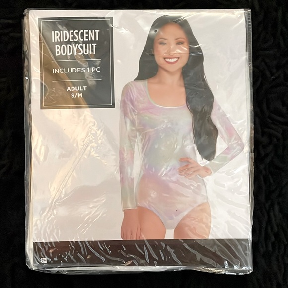 🎃Women's Long Sleeved Iridescent Bodysuit - Picture 4 of 4